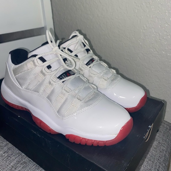 Jordan Other - Jordan 11 Retro Low White Red (2012) Size:5y